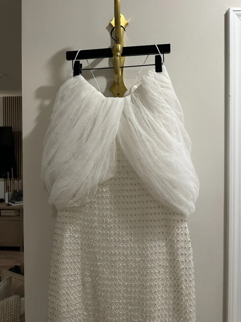 Costarellos knit sheath